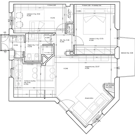 La Casa Di Mari شقة بولونيا